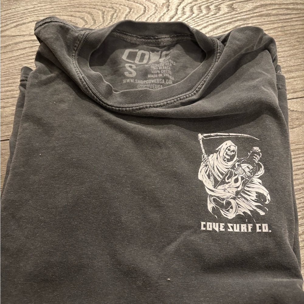 Cove Surf Co. Black Graphic T-Shirt